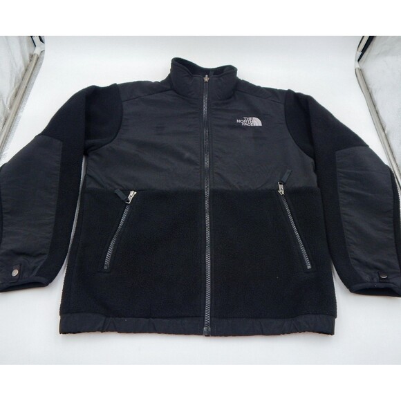 THE NORTH FACE Denali Polartec Fleece Youth M 10/12 Boys Full Zip Jacket Black